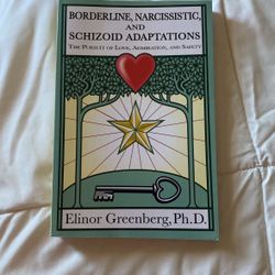 Borderline, Narcissistic And Schizoid Adaptations Paperback