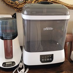Babybrezza smart bottle wormer and DR. Browns bottle sanitizer $50 OBO