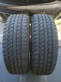 Size: 245/65/17 Firestone tires