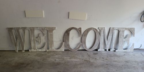 24 Inch Wooden Letters