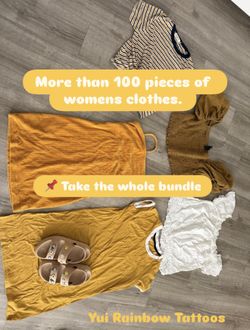 More Than 100 Pieces Of Womens Clothing