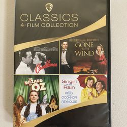 4 Classic DVD Films All In One