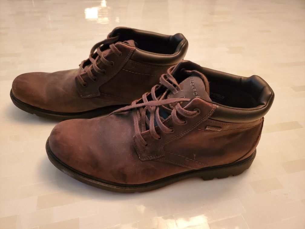 Rockport Waterproof Brown Men's Boots Size 12