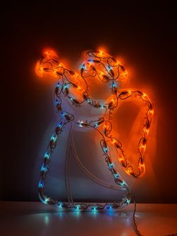 ✨👼 Trim A Home 20” Lighted Angel Window Silhouettes-Circa 1990s 👼✨Read Full Description Below 