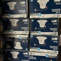 Bundle 11 light . 4” LED Recessed Adjustable