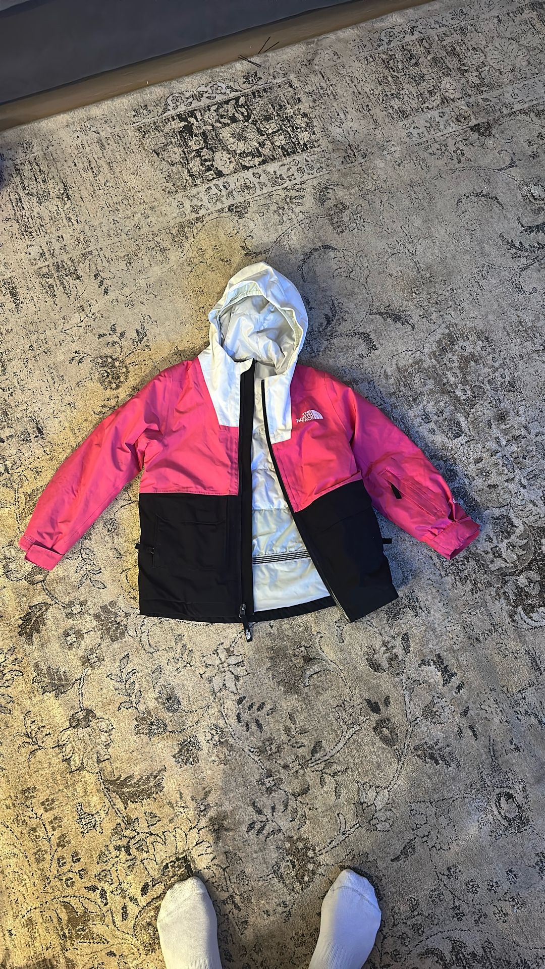 Pink North face Winter Jacket