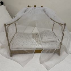 Pottery Barn Canopy Doll Bed