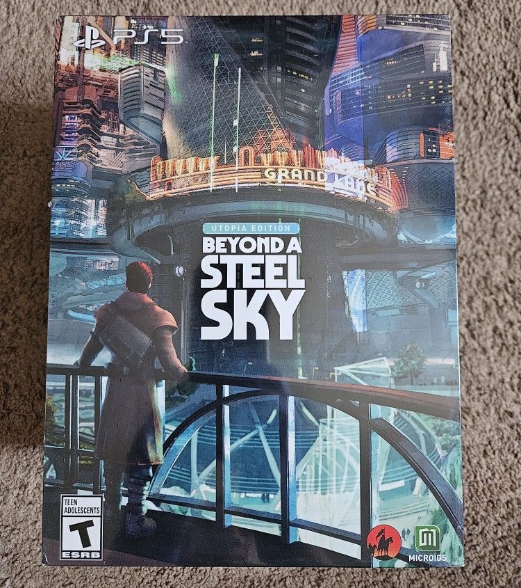 BEYOND A STEEL SKY COLLECTOR'S/UTOPIA EDITION - BRAND NEW/SEALED - PLAYSTATION 5 (PS5)
