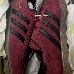 ​Adidas Originals Stadt Burgundy Shadow Red JQ9009 Men’s Size 10 NIB
