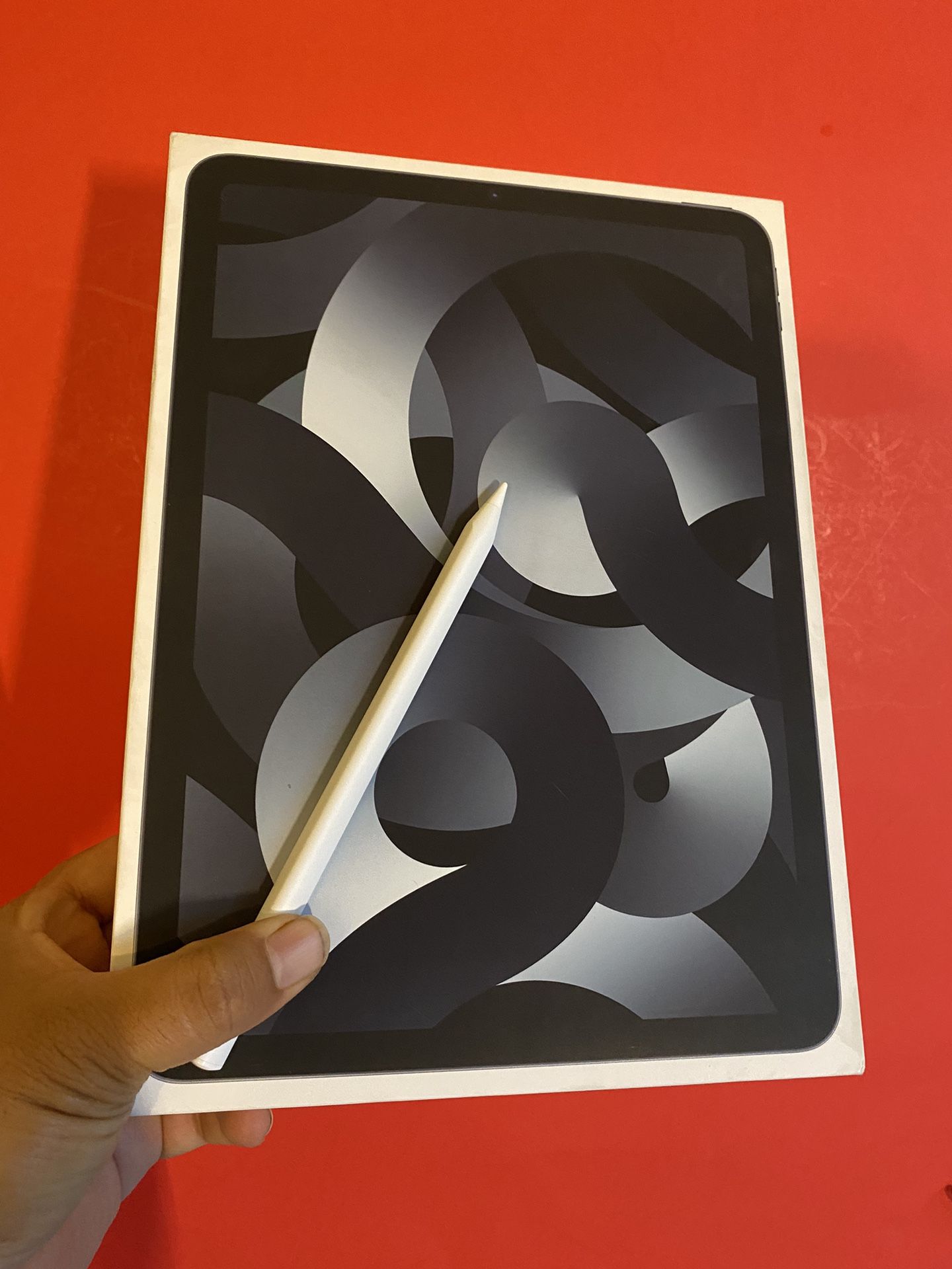 Apple IPad Air 5th Generation (M1 chip/ Latest 2022)64GB Wifi + Cellular (5G Unlocked) with Pen Keyboard & Accessories (warranty till 04/ 2023)