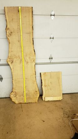 Live edge wood