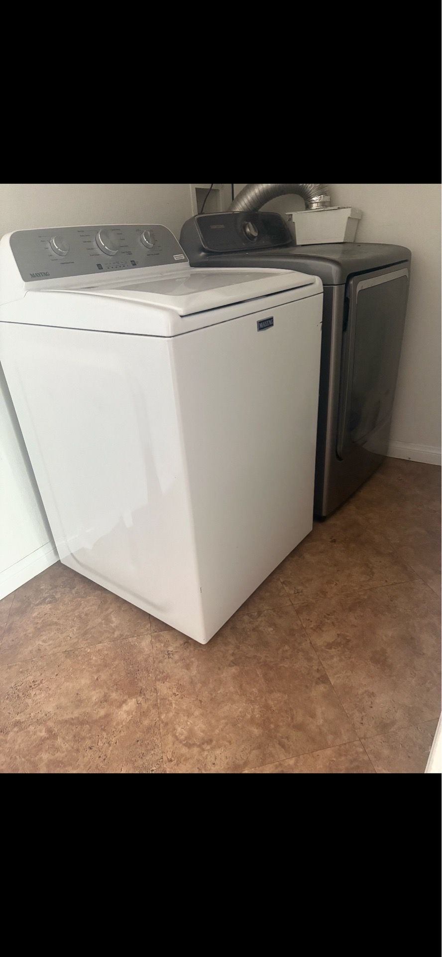 Washer and dryer