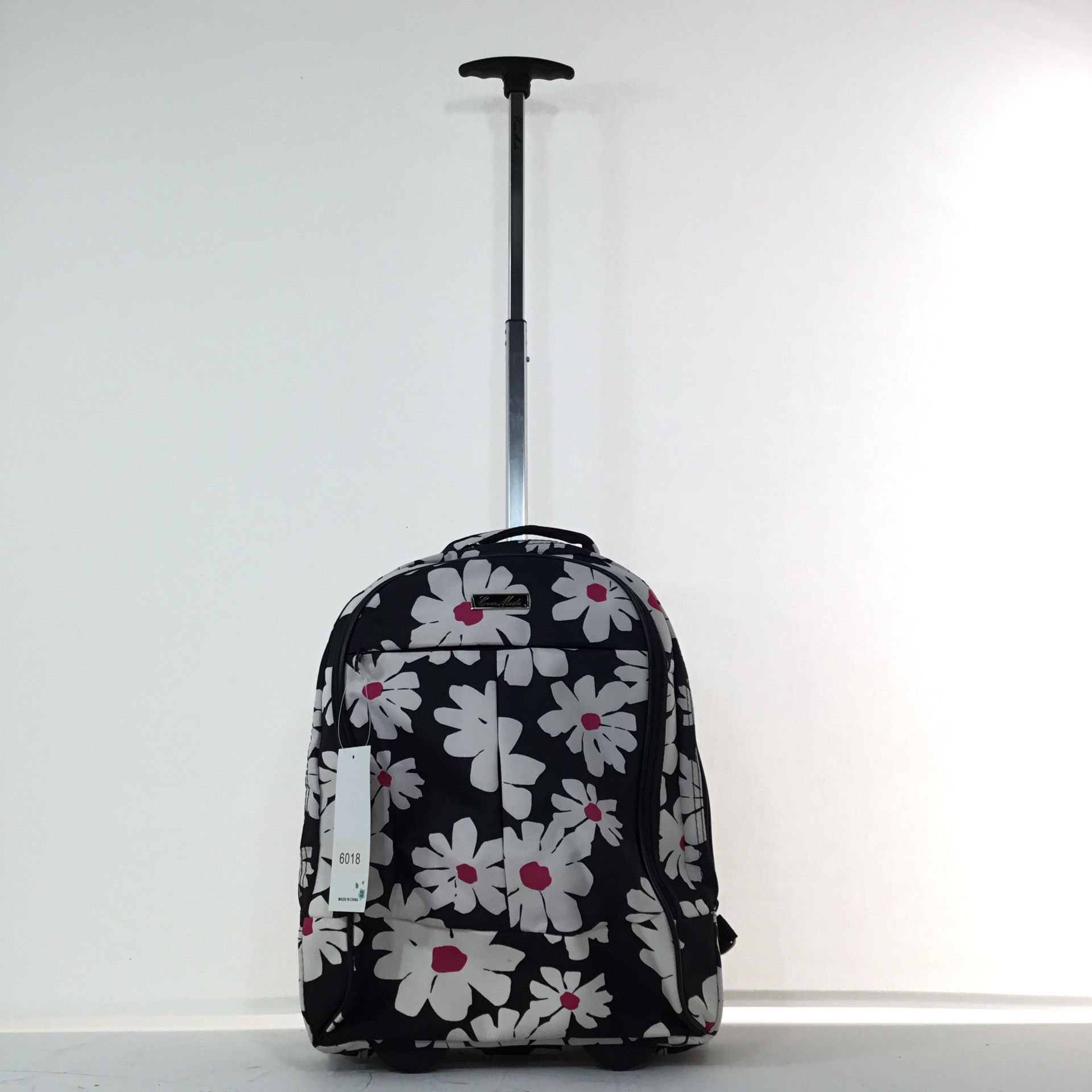 Flower backpack & laptop bag with wheels SALE