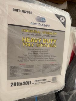 Lona heavy dury 20 x 40 ft