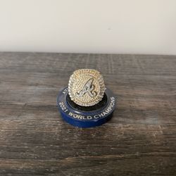 2021 World Champions Braves Replica Ring 
