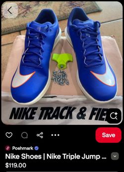 Nike track & field shoes