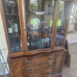 China Cabinet Antique 