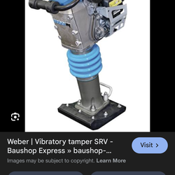 Srv 620 plate tamper/ rammer