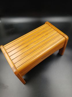 Growing Up Green Bamboo Step Stool