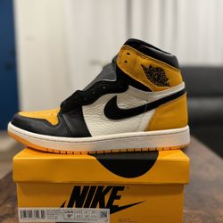 Jordan 1 Taxi Yellow Size 9.5