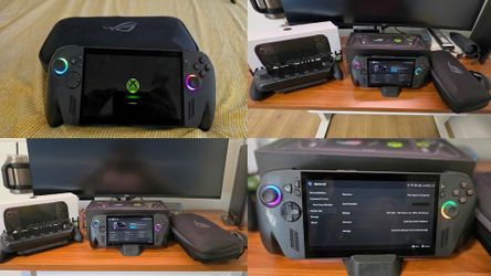 ASUS ROG Xbox Ally X (1TB SSD / 24GB RAM) + killswitch and ASUS hard case.