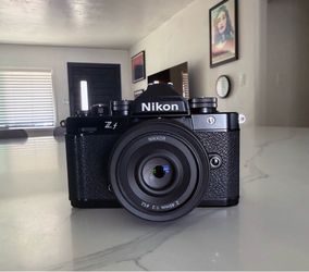 Nikon ZF Mirrorless Camera with Nikkor 40mm f/2 lens
