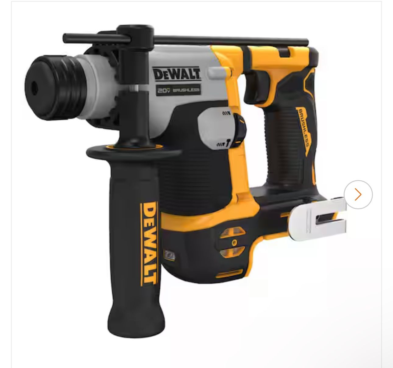 DEWALT ATOMIC 20V MAX Cordless Brushless Ultra-Compact 5/8 in. SDS Plus Hammer Drill (Tool Only)