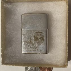 Vintage Zippo USS Ozbourne DD-846 Destroyer Ship Navy