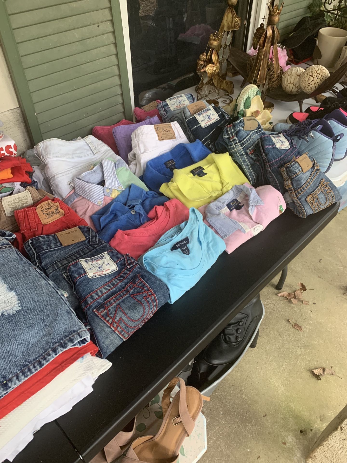 Kids Clothing $1 Shoes $5