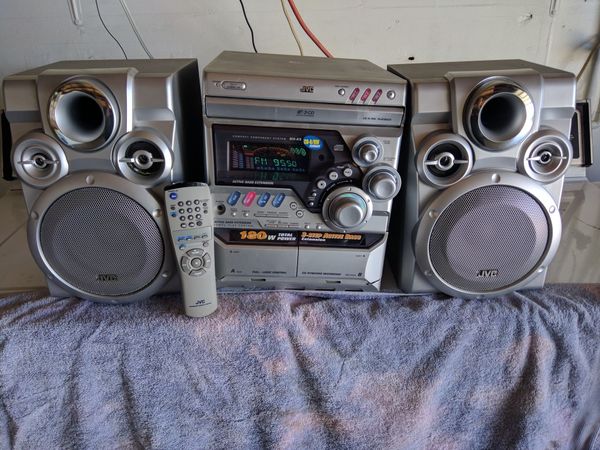 JVC MINI HOME STEREO SYSTEM for Sale in Fountain Valley, CA - OfferUp