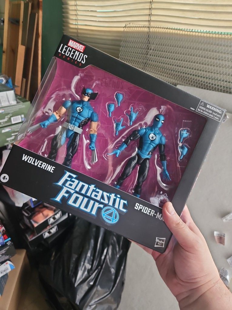 Marvel Legegends 2pk Wolverine Sidey Ff4