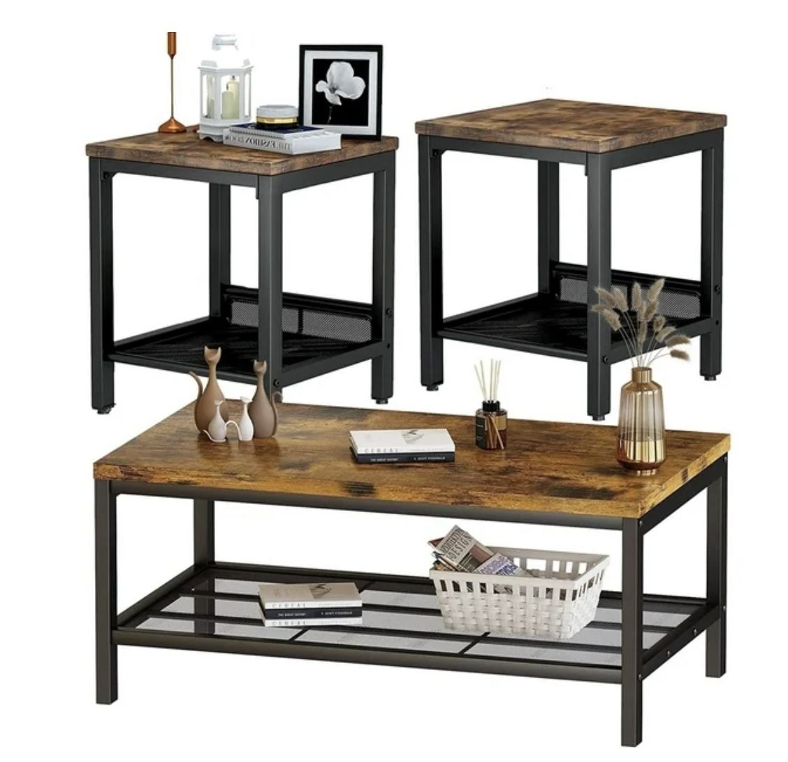 β¨ Lamerge 3-Piece Coffee Table Set β¨