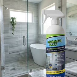 Mommy’s Glass NO SCRUBBING, 2-1 Removes Hard Water Spots and Repels