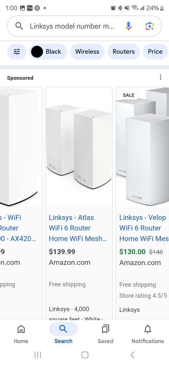Linksys Atlas 6 Home Router