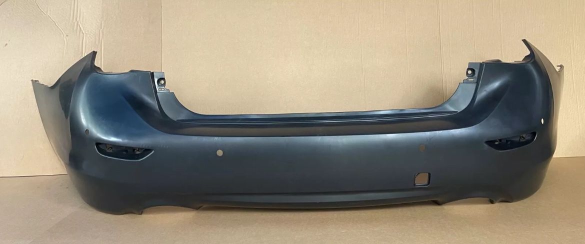 FOR 2014 - 2017 INFINITI Q50 REAR BUMPER COVER W/ SENSOR HOLES