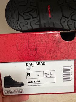 Wolverine Steel Toe Work Shoes – Men’s Size 9