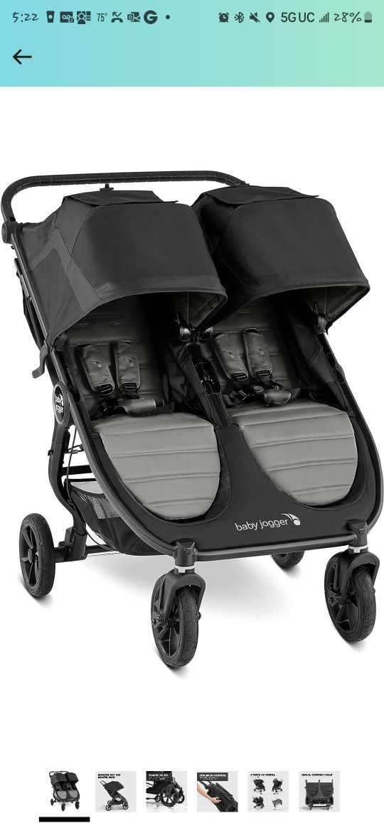 Gently Used City Mini Double Stroller