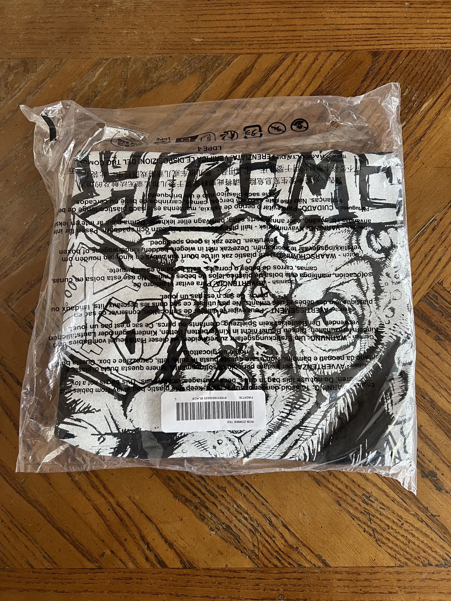 Supreme Fuckin Blowout Tee Black Size Large