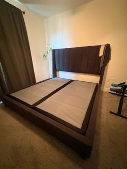 King size bed frame
