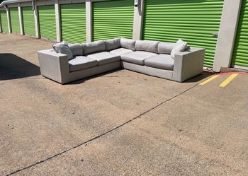 Free Delivery - Modern Grey Jonathan Louis Sectional Set