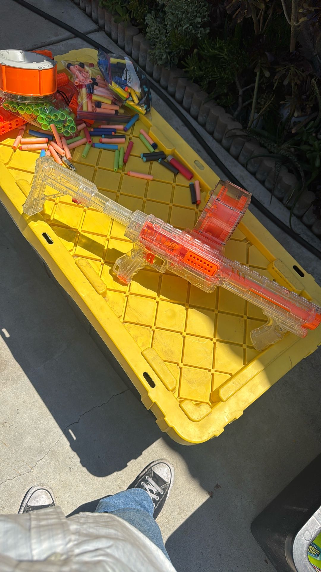Nerf N-Strike Clear Raider CS-35 Blaster with Drum
