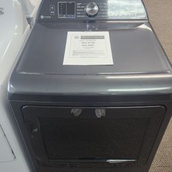 Profile 7.4 cu. ft. Smart Electric Dryer in Diamond Gray with Steam, Sanitize Cycle and Sensor Dry, ENERGY STAR