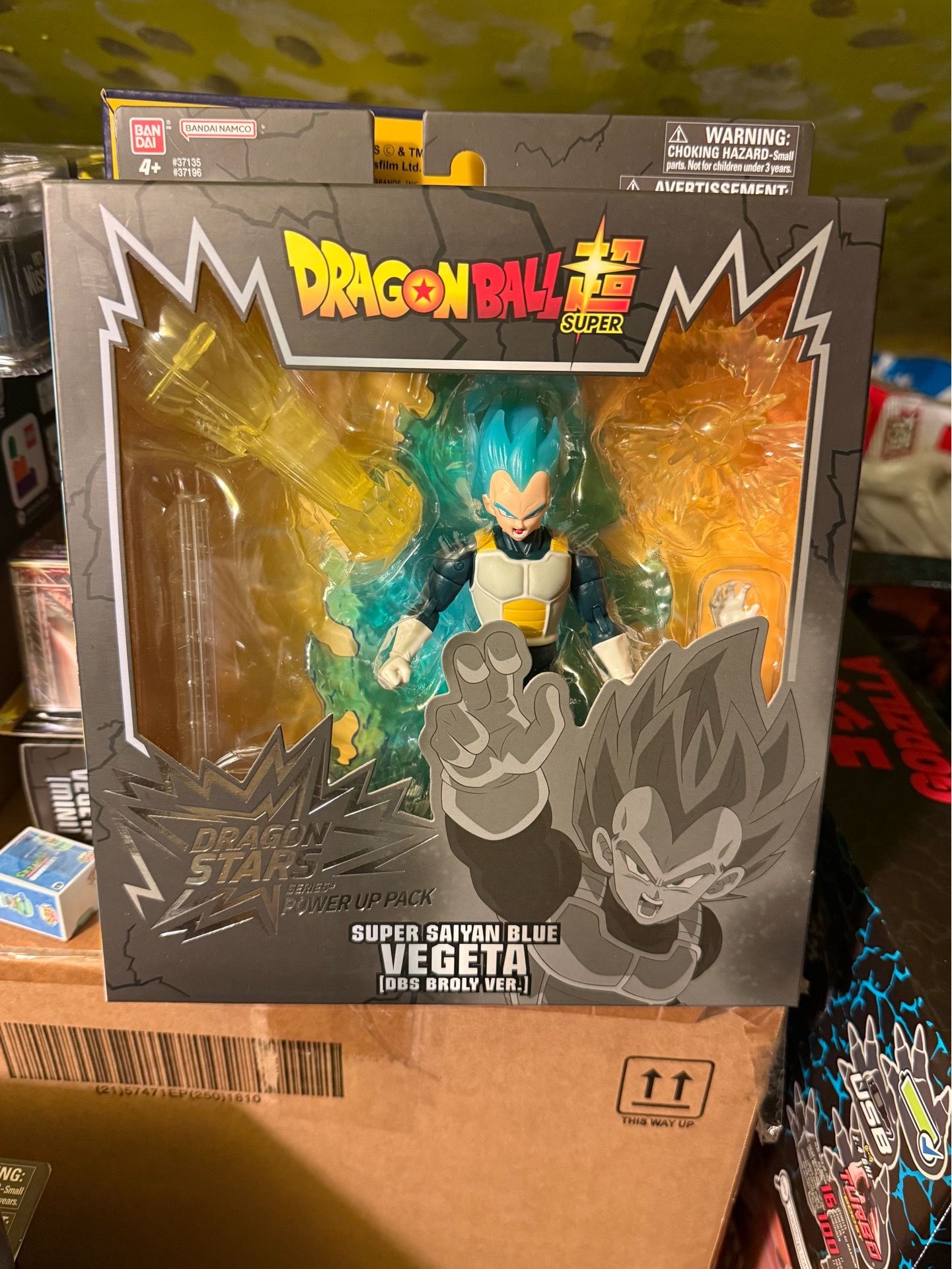 Dragon Ball Z Super Saiyan Blue Vegeta Action Figure