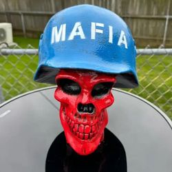 Bill’s Mafia Skull Statue