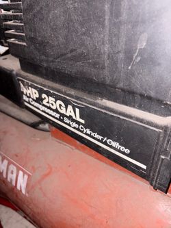 Craftsman 25 Gallon Air Compressor Works Great Need Gone Today