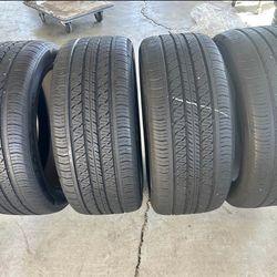 255/45/19 continental used tires like new