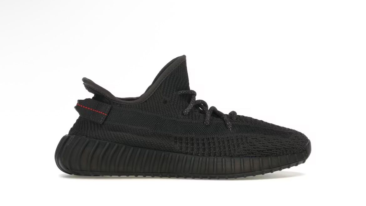 Non-reflective Black Running Shoes “yzyV2 350”