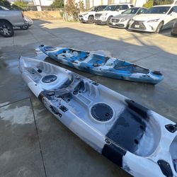 Single + Double Kayak For Sale