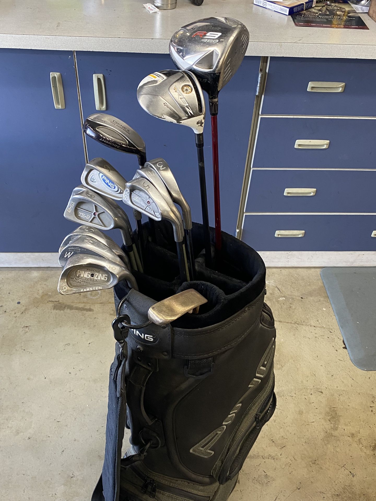 Ping/Taylormade Golf Club Set
