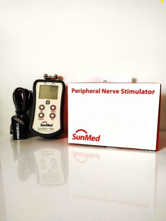 SunMed SunStim Pro Peripheral Nerve Stimulator - SunStim Pro Nerve Stimulator, No Wrap - 8-1053-63